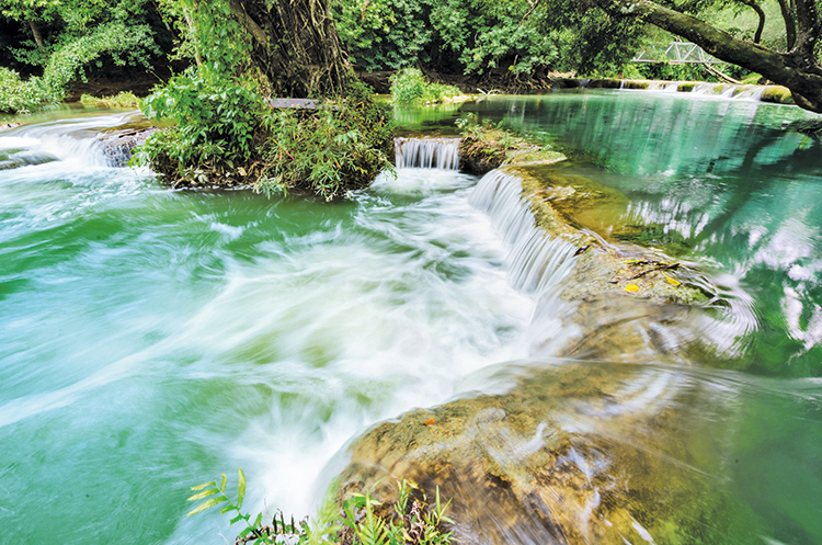 83742954 - chet-sao-noi waterfall in khao yai national park, saraburi province, thailand.